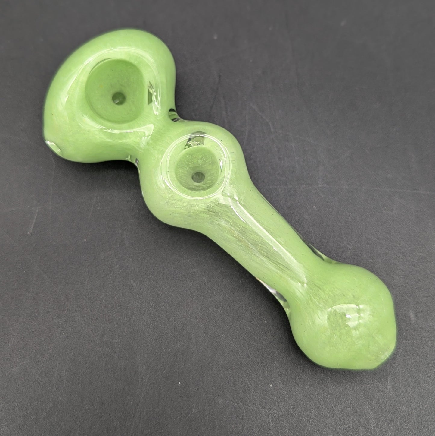 4.5" Double Bowl Solid Color Pipe-Avernic Smoke Shop
