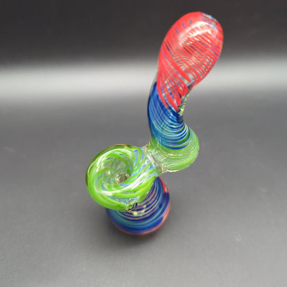4.5" Standing Color Swirl Bubbler - Meech Madness Smoke Shop