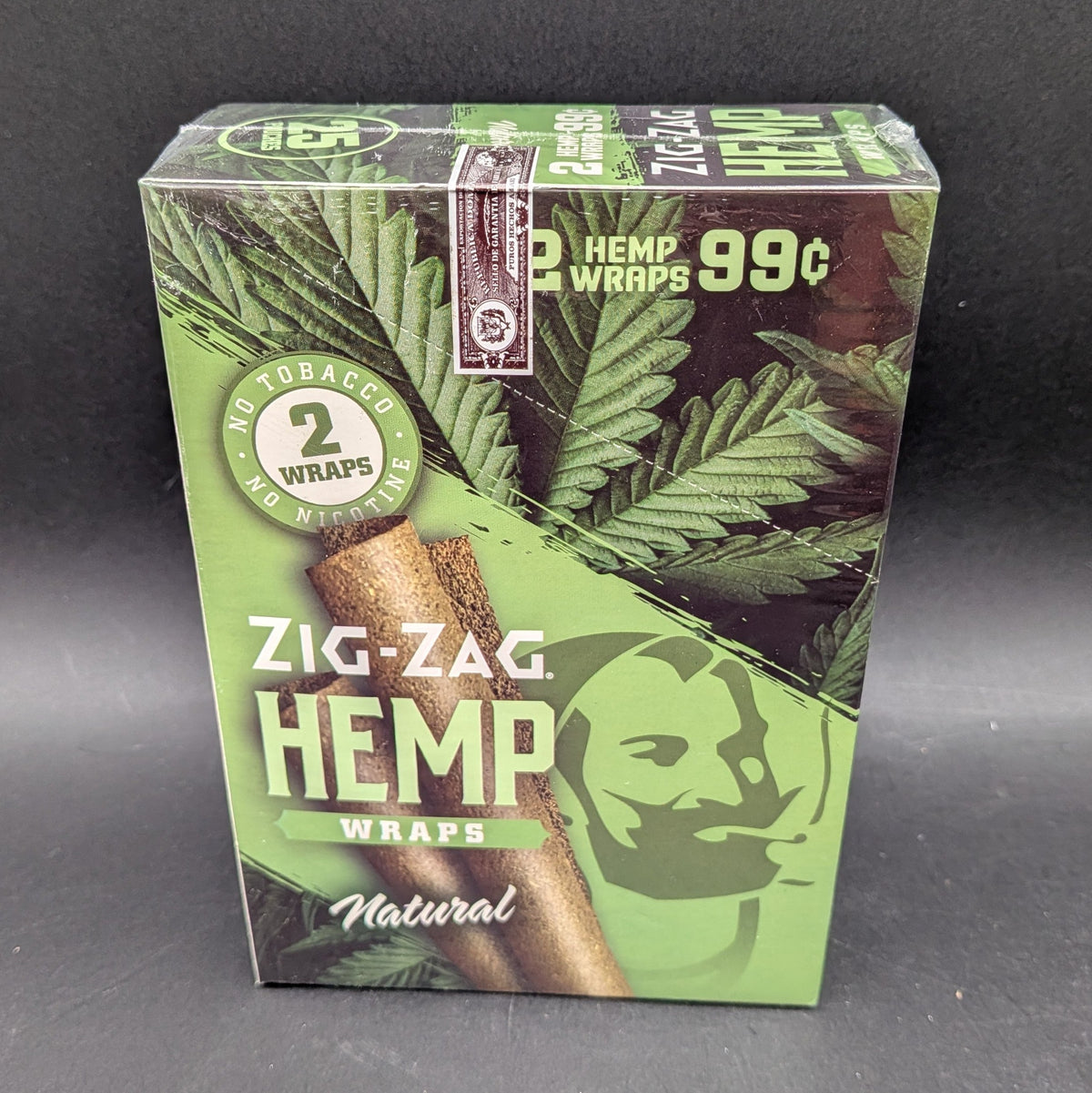 Zig Zag Hemp Wraps - Box of 25