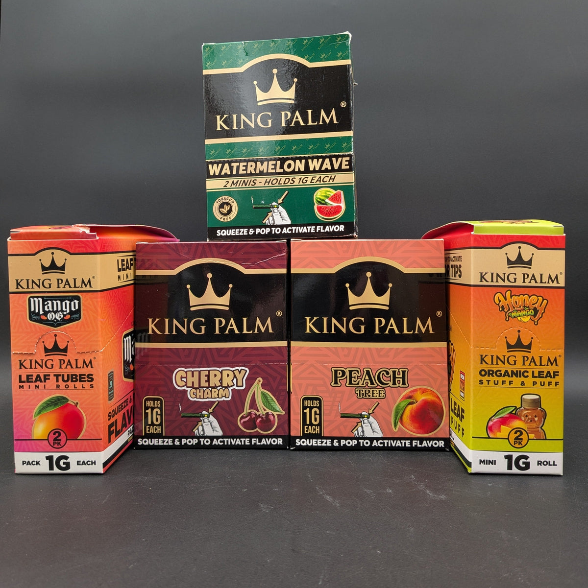 KING PALM - Mini Rolls - Box of 20