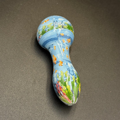 4″ Tropical Reef Spoon Pipe - Meech Madness Smoke Shop