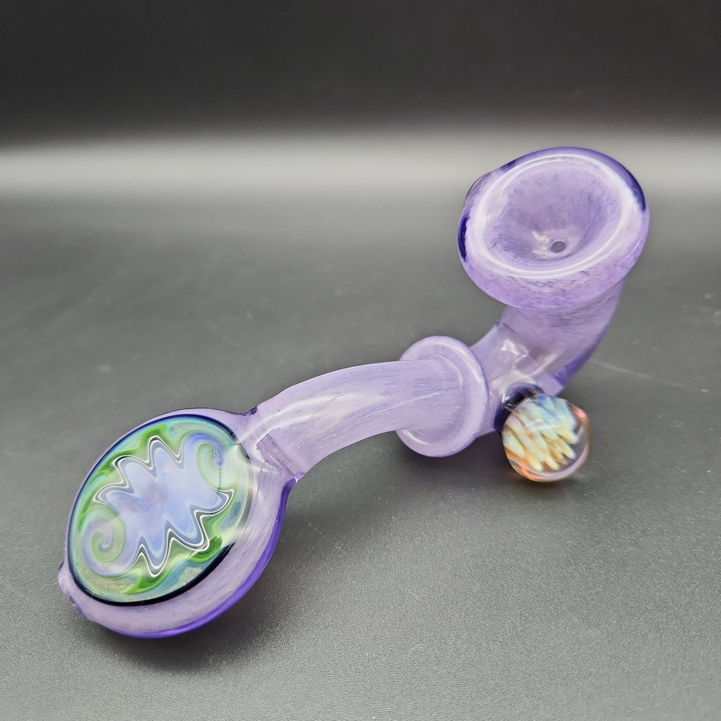 5" Faceted Sherlock Pipes - by SlynxxGlass - Meech Madness Smoke Shop