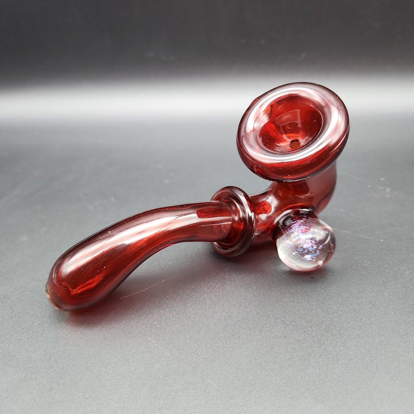 5" Faceted Sherlock Pipes - by SlynxxGlass - Meech Madness Smoke Shop