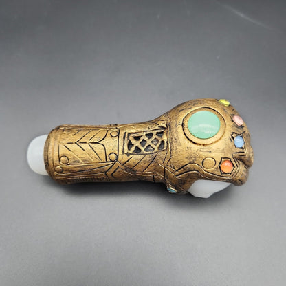 5" Gem Gauntlet Hand Pipe - Meech Madness Smoke Shop