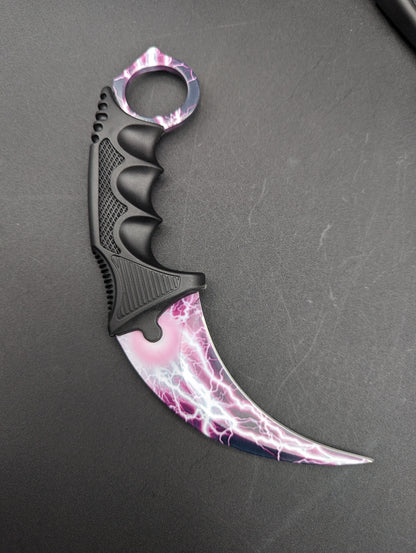 Cuchillo de caza curvo Karambit de 5"