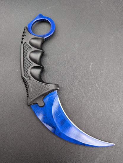 Cuchillo de caza curvo Karambit de 5"