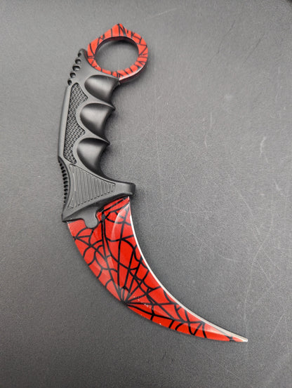 Cuchillo de caza curvo Karambit de 5"