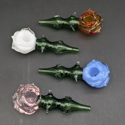 5" Rose Petal Hand Pipes-Avernic Smoke Shop