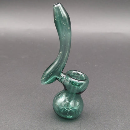 5" Solid Color Simple Glass Bubbler - Meech Madness Smoke Shop
