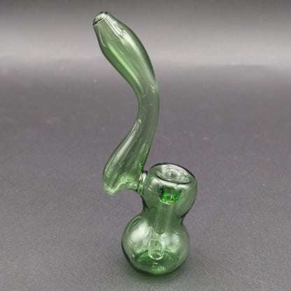 5" Solid Color Simple Glass Bubbler - Meech Madness Smoke Shop