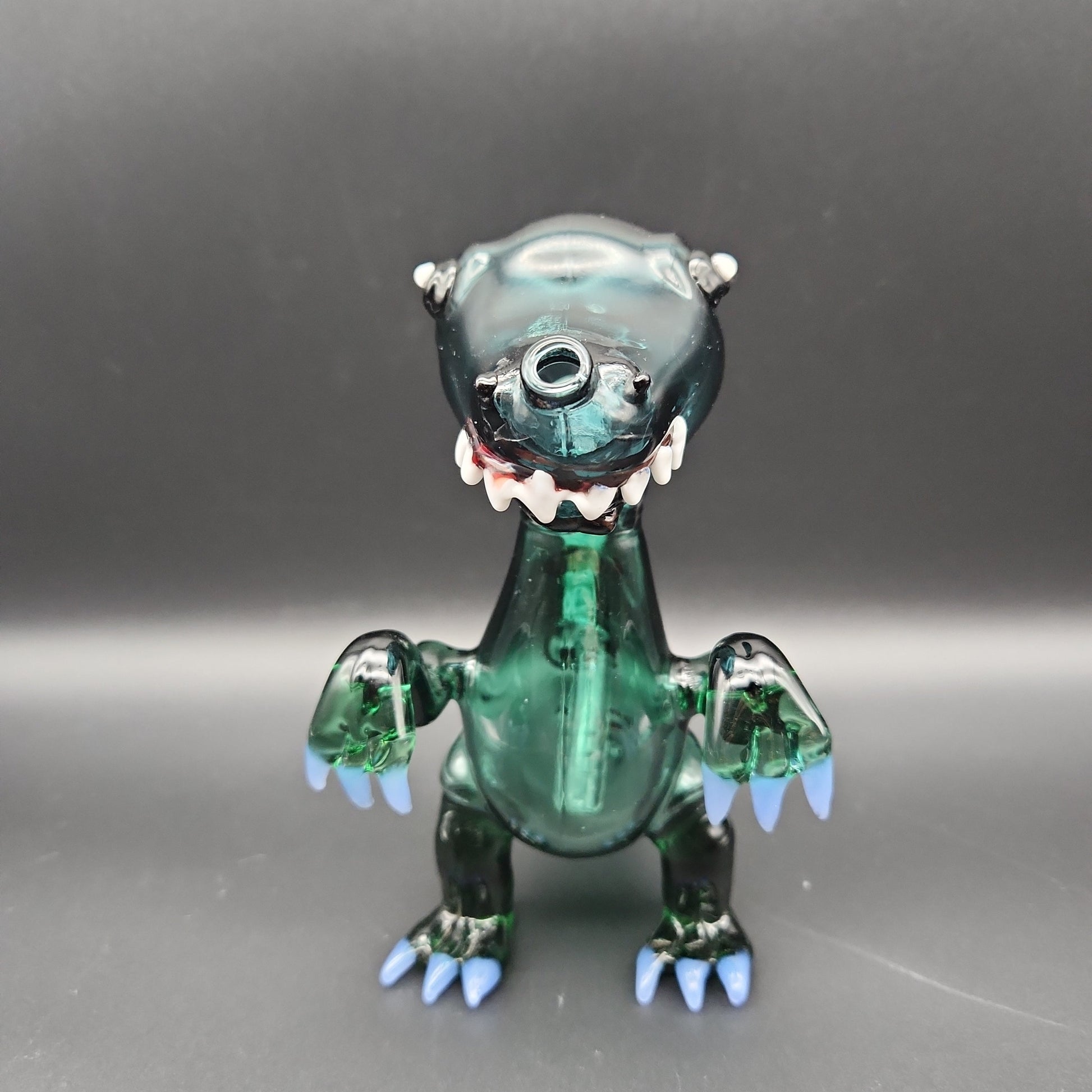 5" T - Rex Dinosaur Bubbler Bong - Meech Madness Smoke Shop