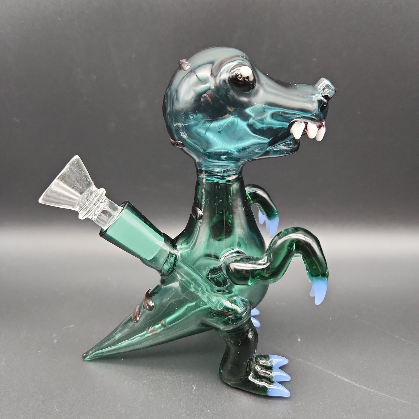 5" T - Rex Dinosaur Bubbler Bong - Meech Madness Smoke Shop