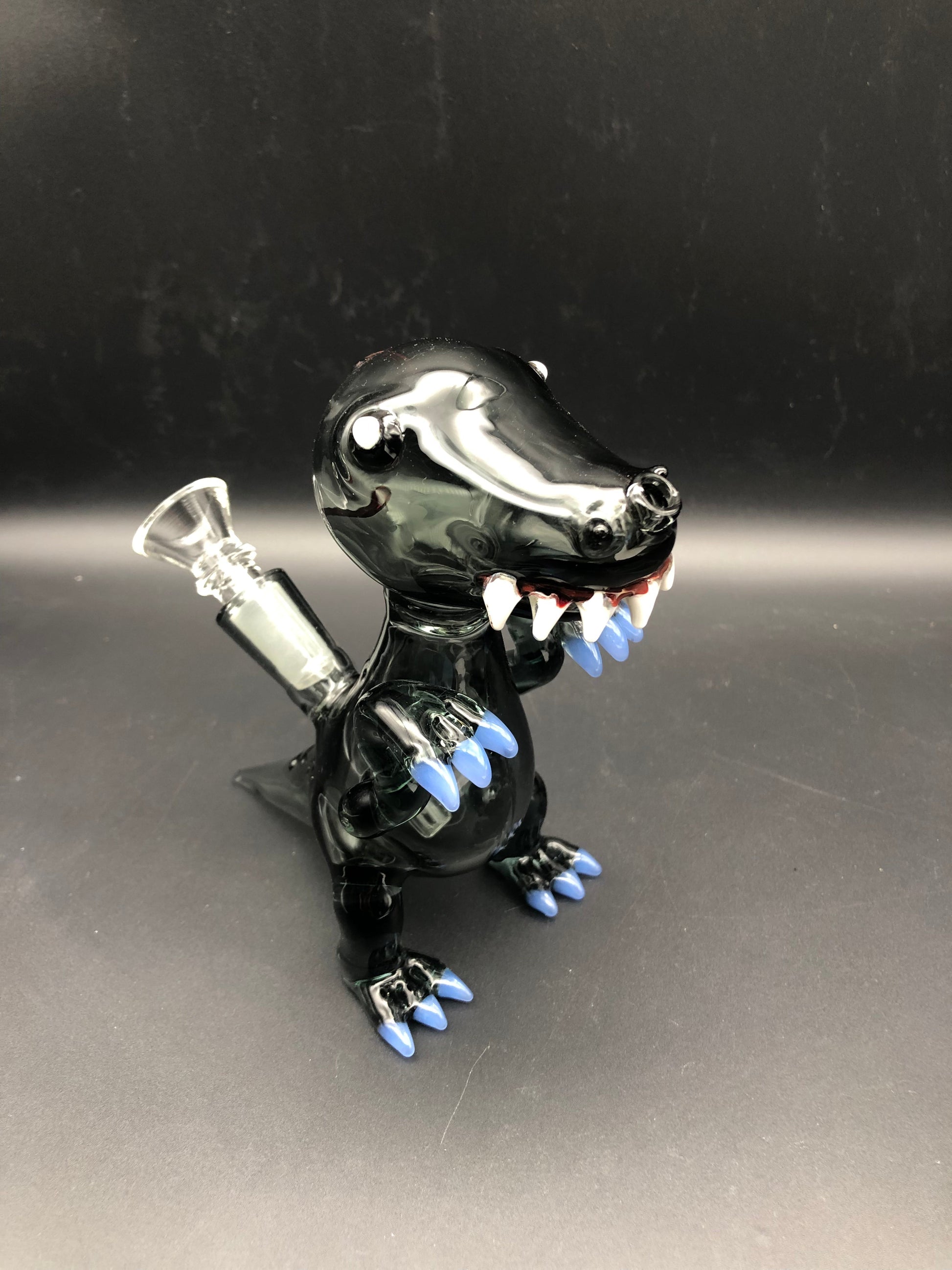 5" T - Rex Dinosaur Bubbler Bong - Meech Madness Smoke Shop