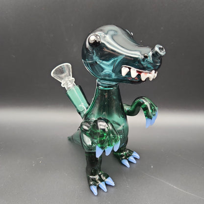 5" T - Rex Dinosaur Bubbler Bong - Meech Madness Smoke Shop