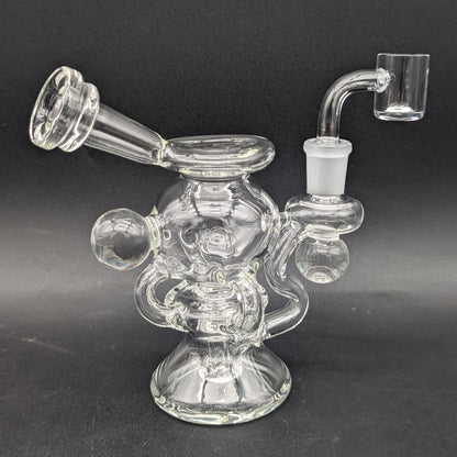 5" Triple Uptake Sphere Recycler Dab Rig-Avernic Smoke Shop