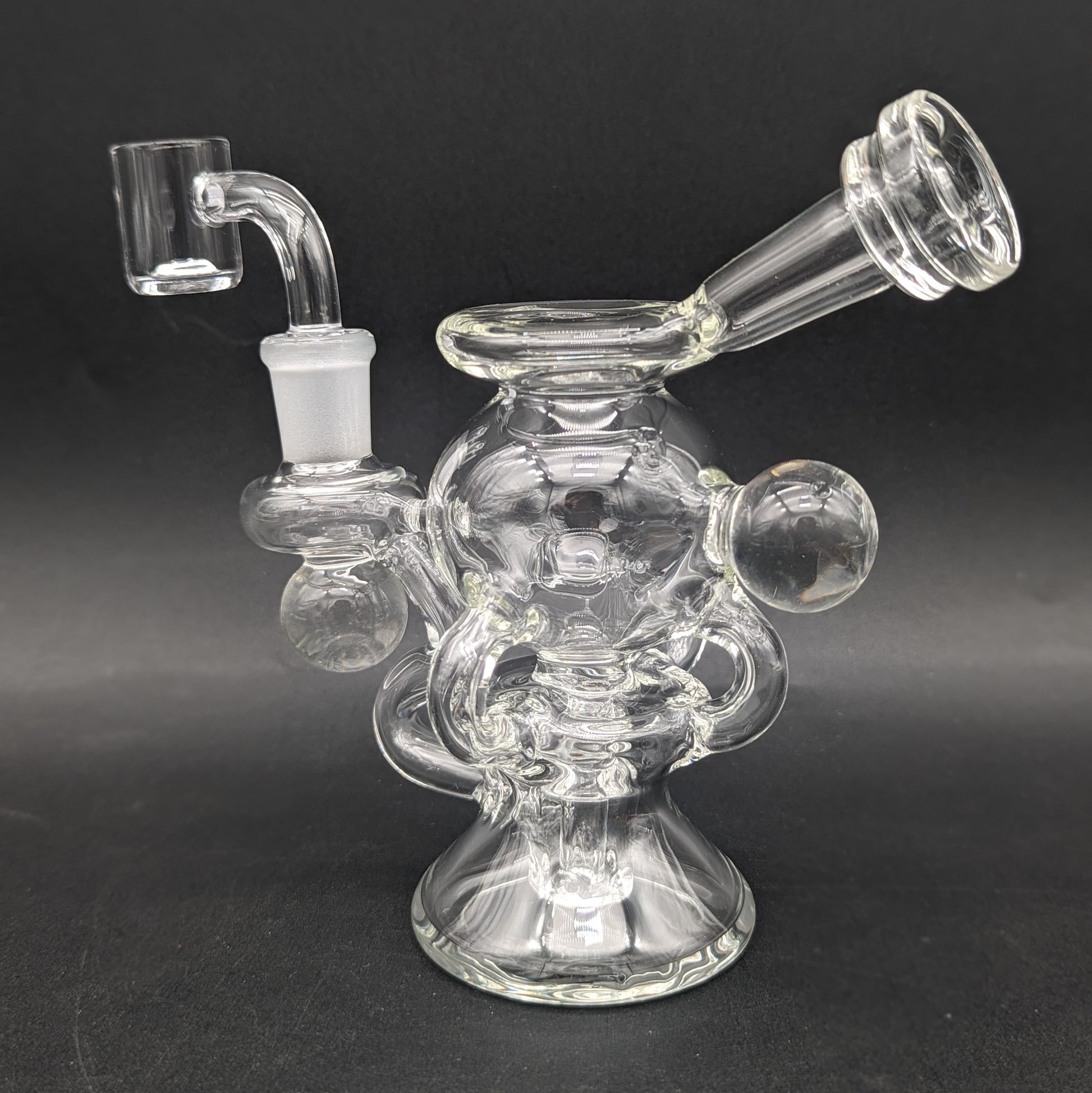 5" Triple Uptake Sphere Recycler Dab Rig-Avernic Smoke Shop
