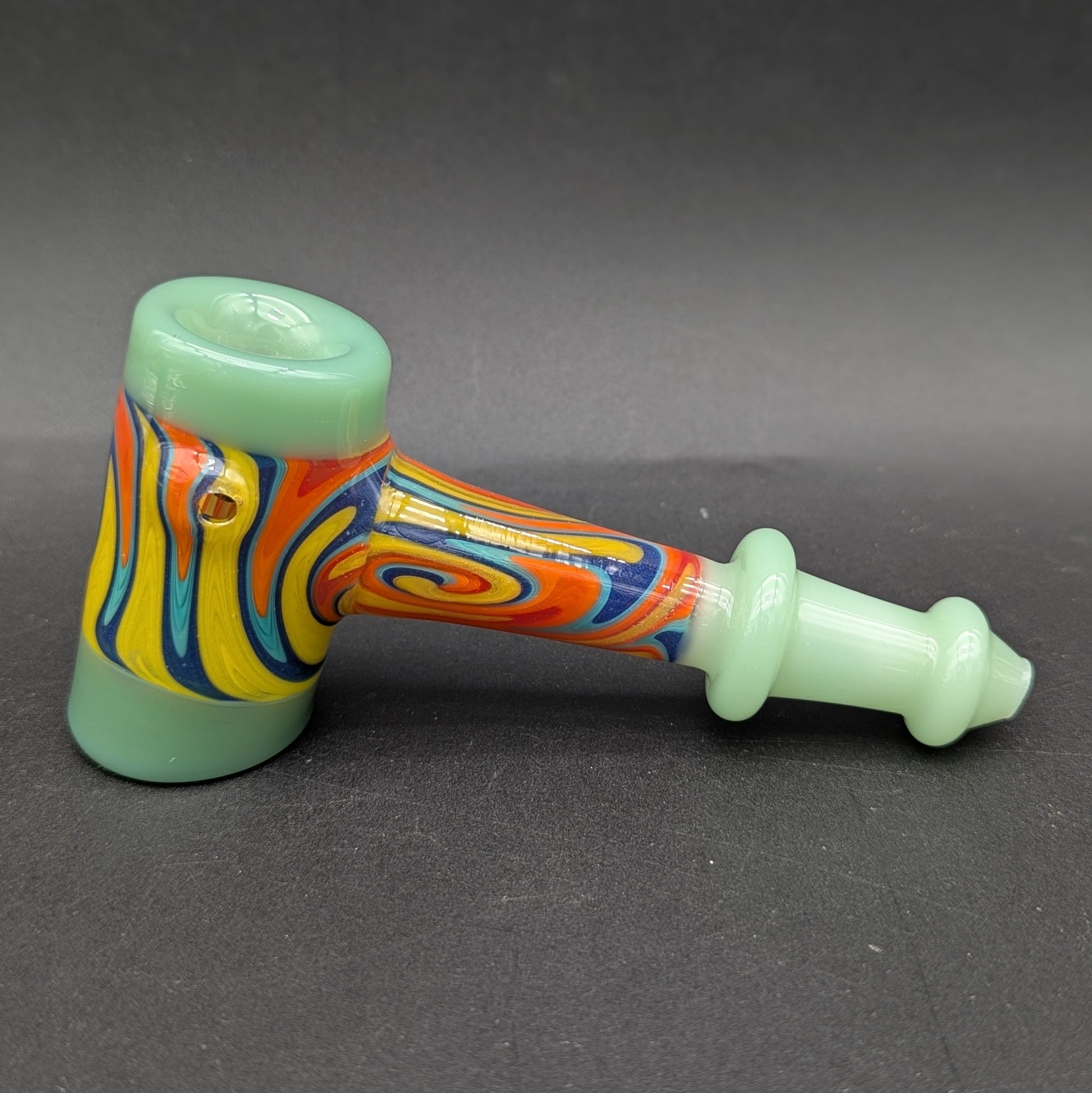 5" Worked Hammer Bubblers-Avernic Smoke Shop