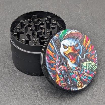 50mm Aluminum Cash Money Eagle Grinder-Avernic Smoke Shop