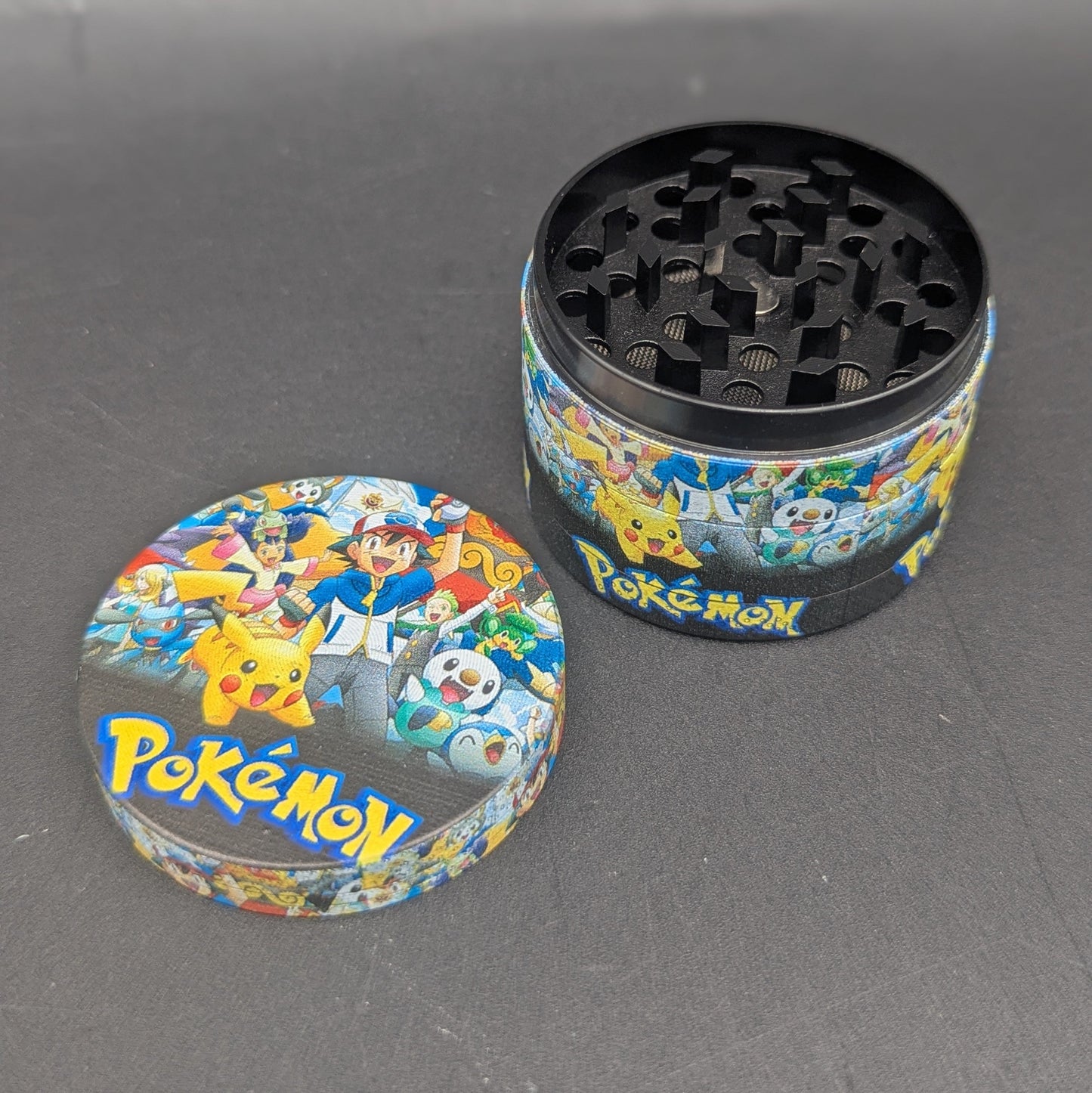 50mm Zinc Anime Style Grinder-Meech Madness Smoke Shop