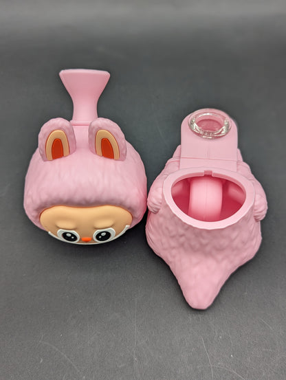 5.5" Labubong Silicone Monster Bubbler-Avernic Smoke Shop