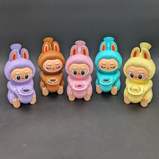 5.5" Labubong Silicone Monster Bubbler-Avernic Smoke Shop