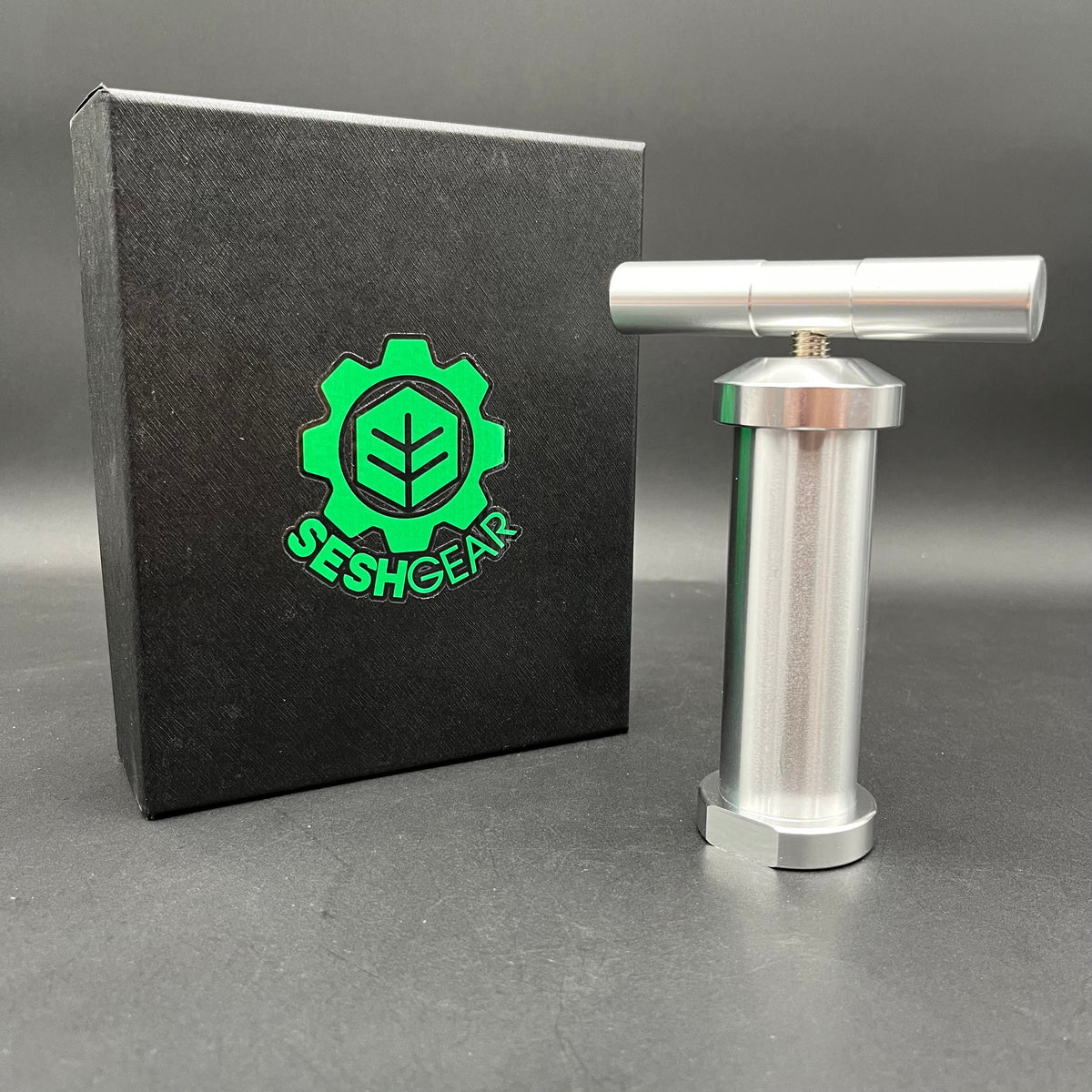5.5" SeshGear T-style Aluminum Pollen Press