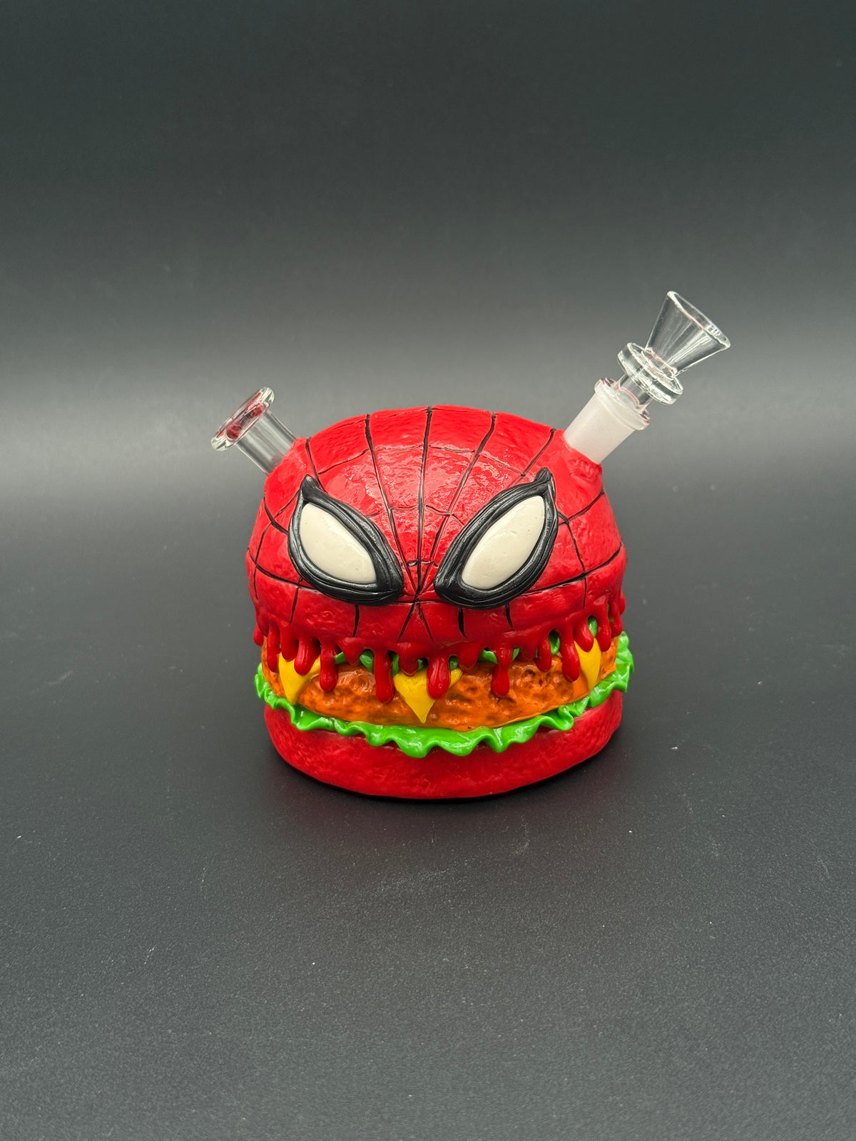 4" 3D Monster Burger Bong