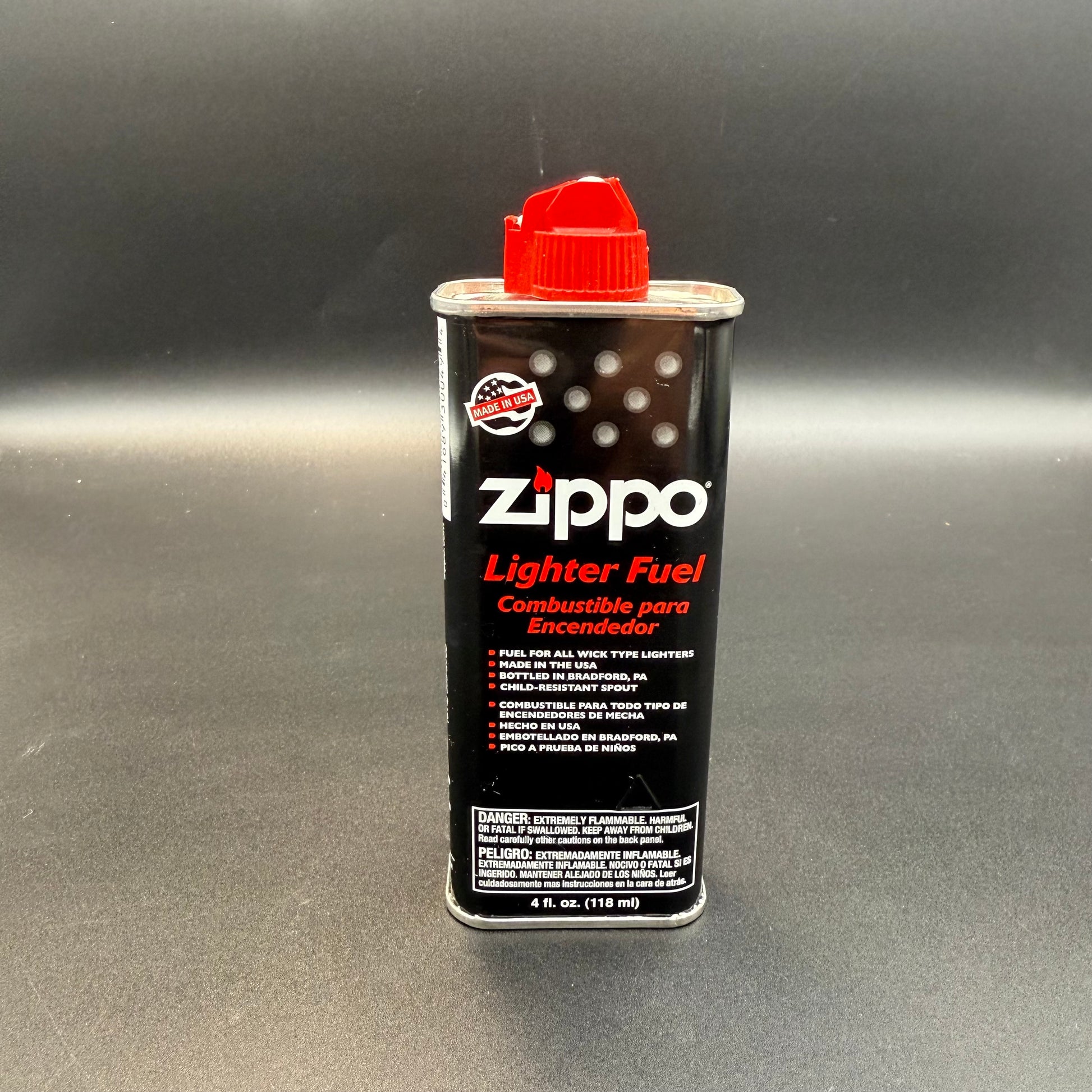 Zippo Lighter Fluid – 4oz Can - Meech Madness Smoke Shop