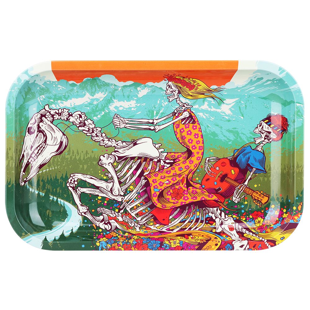 Grateful Dead x Pulsar Metal Rolling Tray - Dead Horse / 11" x 7"