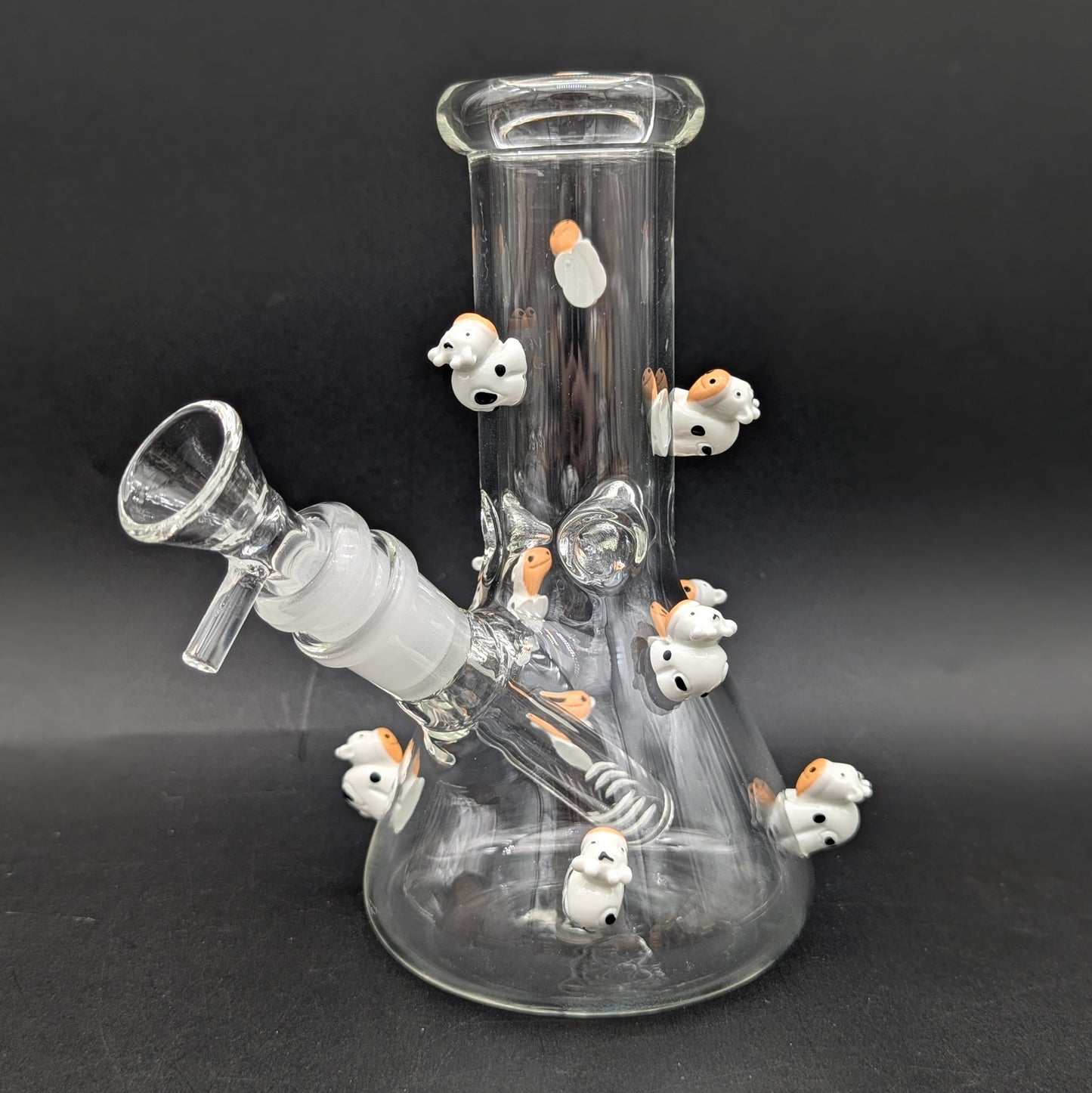 6" Climbing Cows Micro Beaker-Avernic Smoke Shop