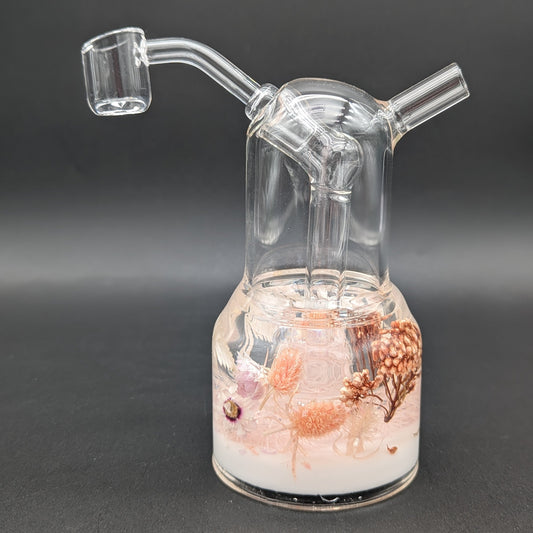 6" Floral Decorations Dab Rig