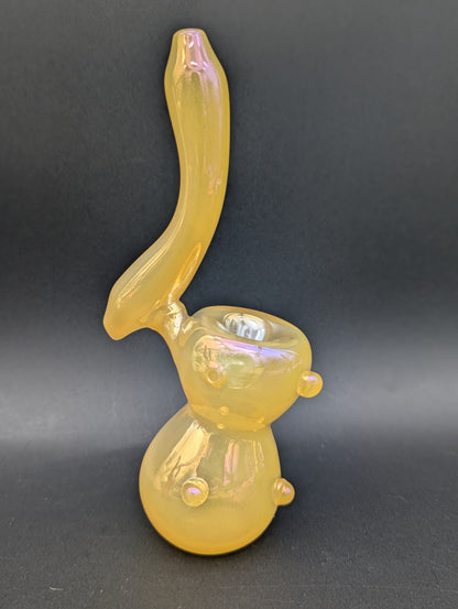 6" Iridescent Standing Bubbler-Avernic Smoke Shop
