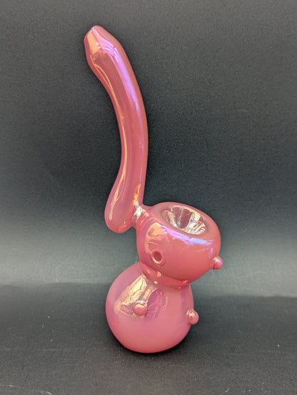 6" Iridescent Standing Bubbler-Avernic Smoke Shop