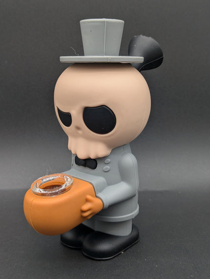 6" Silicone Skeleton Bubbler-Avernic Smoke Shop
