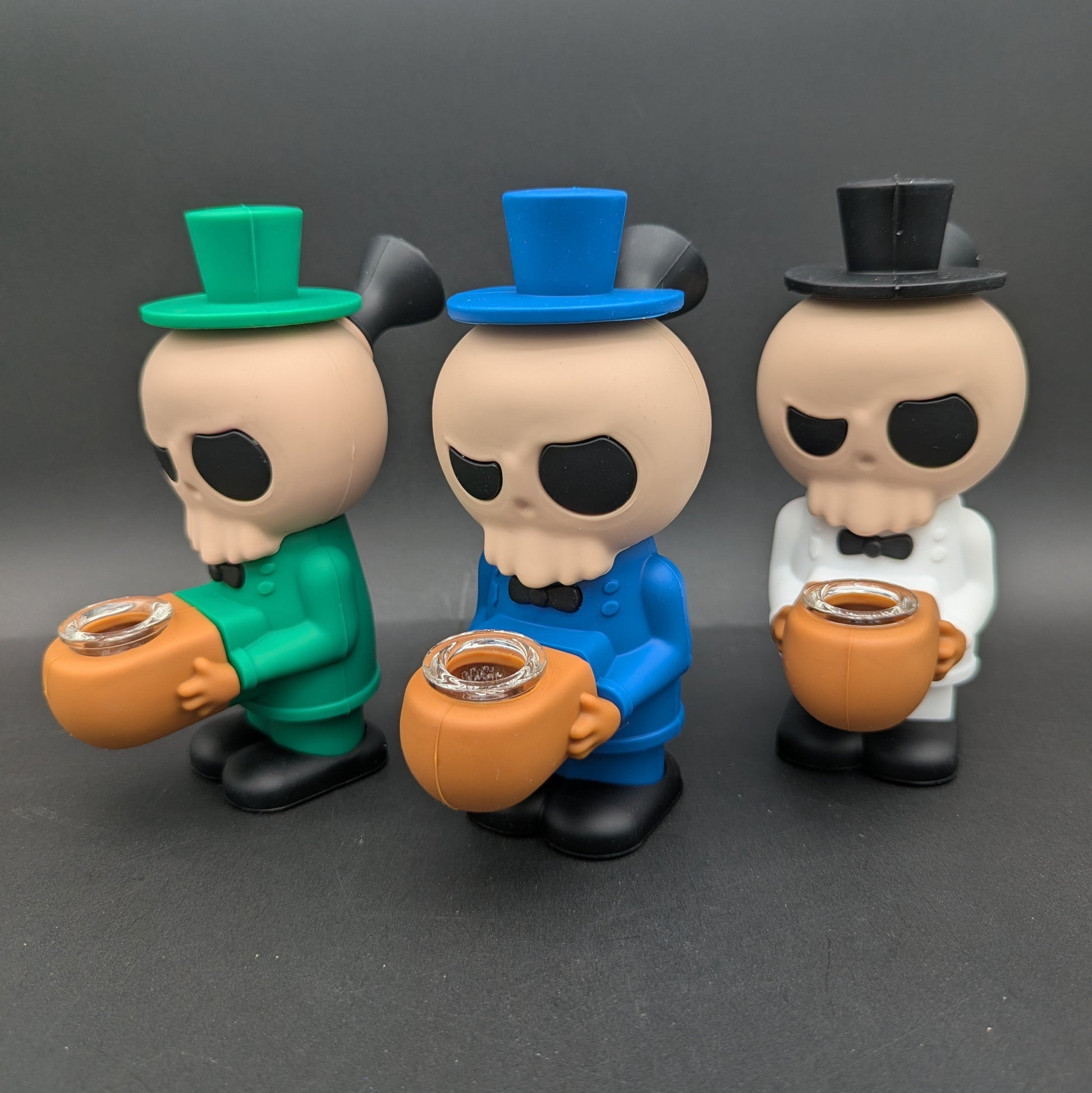 6" Silicone Skeleton Bubbler-Avernic Smoke Shop