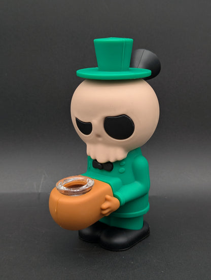 6" Silicone Skeleton Bubbler-Avernic Smoke Shop
