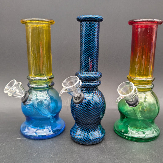 6" Soft Glass Bubbler Bongs