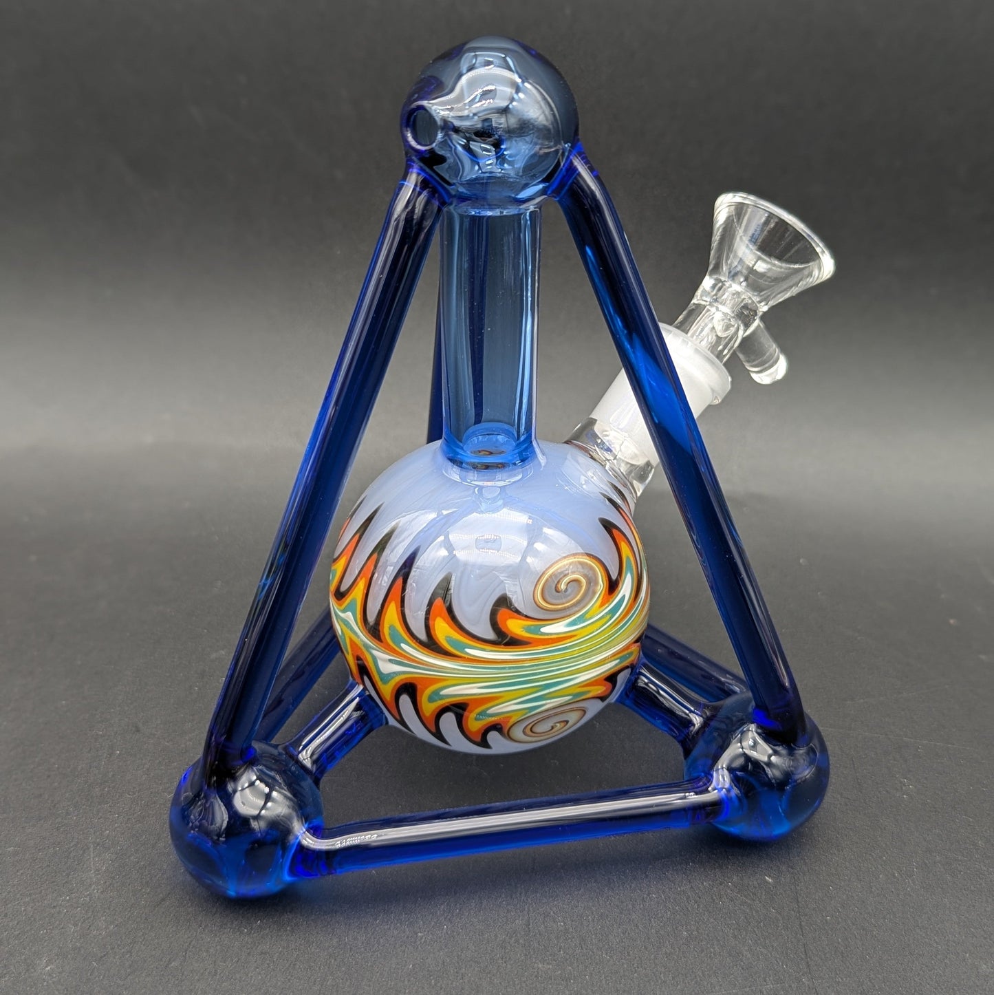 6" Tetrahedron Mini Beaker Water Pipe-Avernic Smoke Shop
