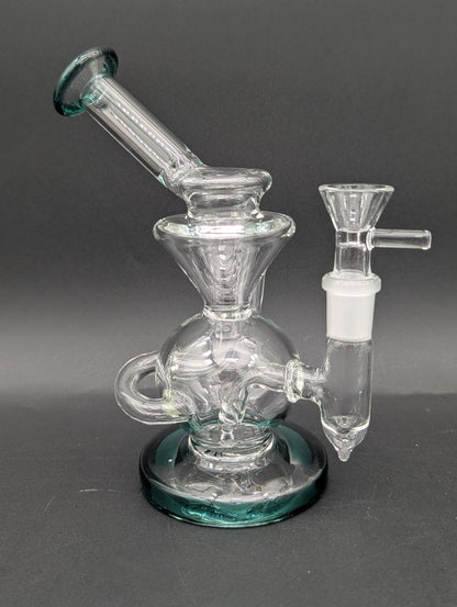 6.5" Color Accent Klein Recycler-Avernic Smoke Shop