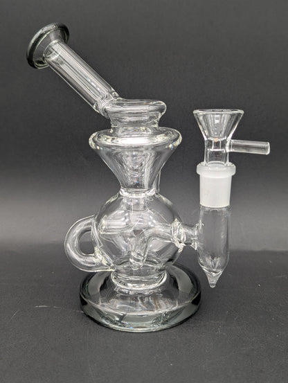6.5" Color Accent Klein Recycler-Avernic Smoke Shop