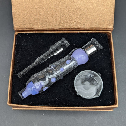 6.5" Dotted Nectar Collector Kit-Avernic Smoke Shop