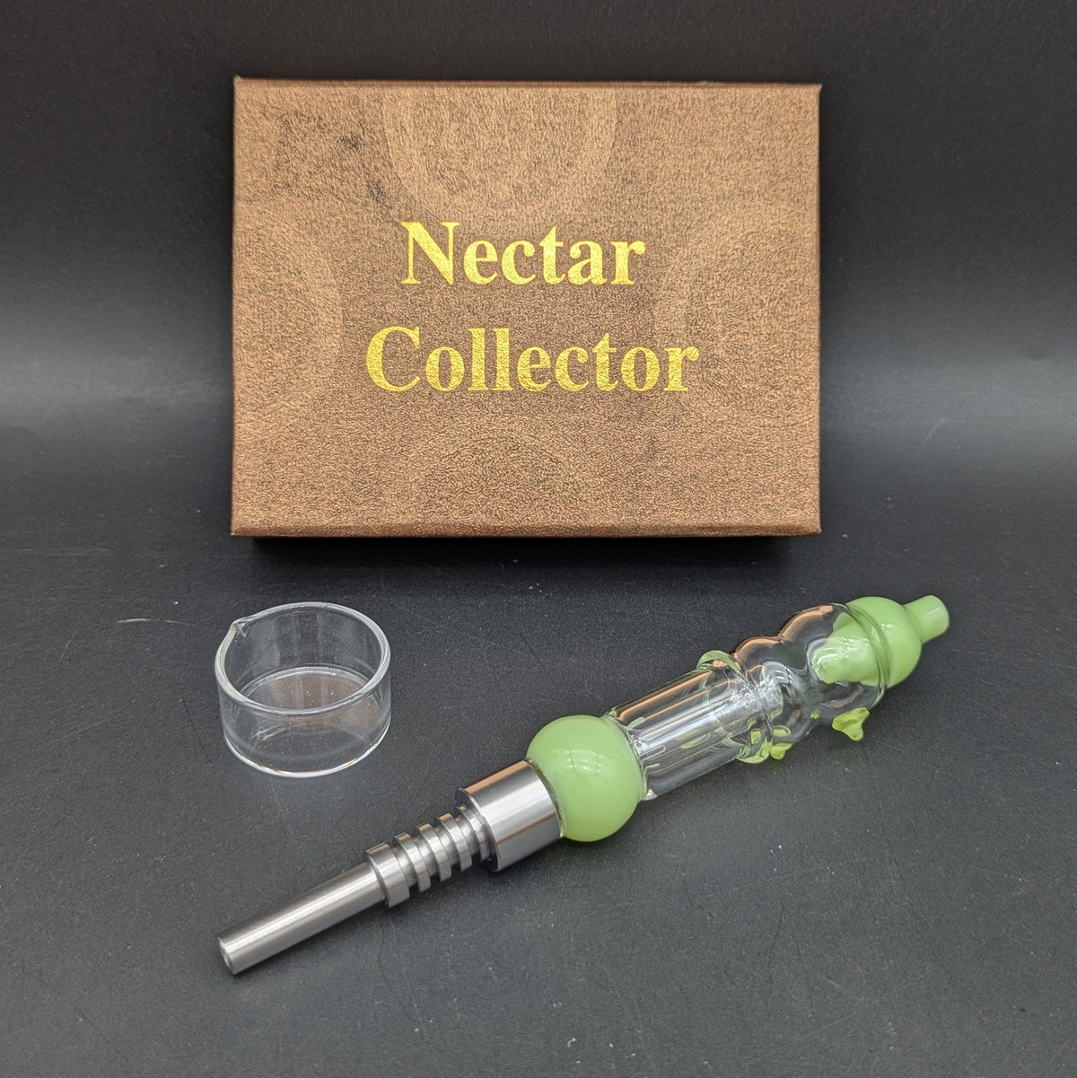 6.5" Dotted Nectar Collector Kit-Avernic Smoke Shop