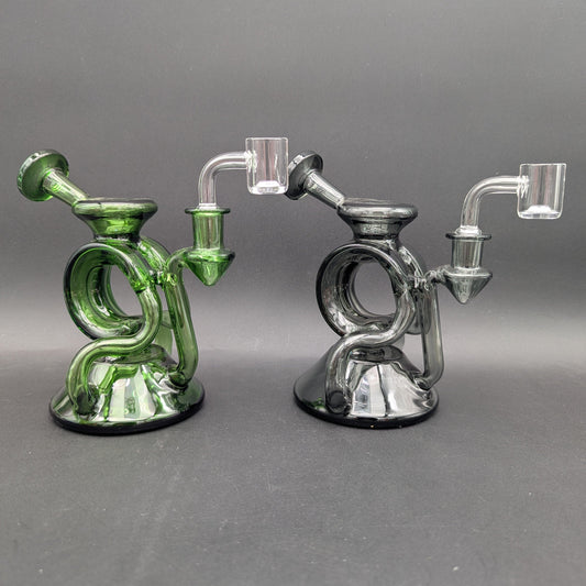 6.5" Loopcycler Dab Rig-Avernic Smoke Shop