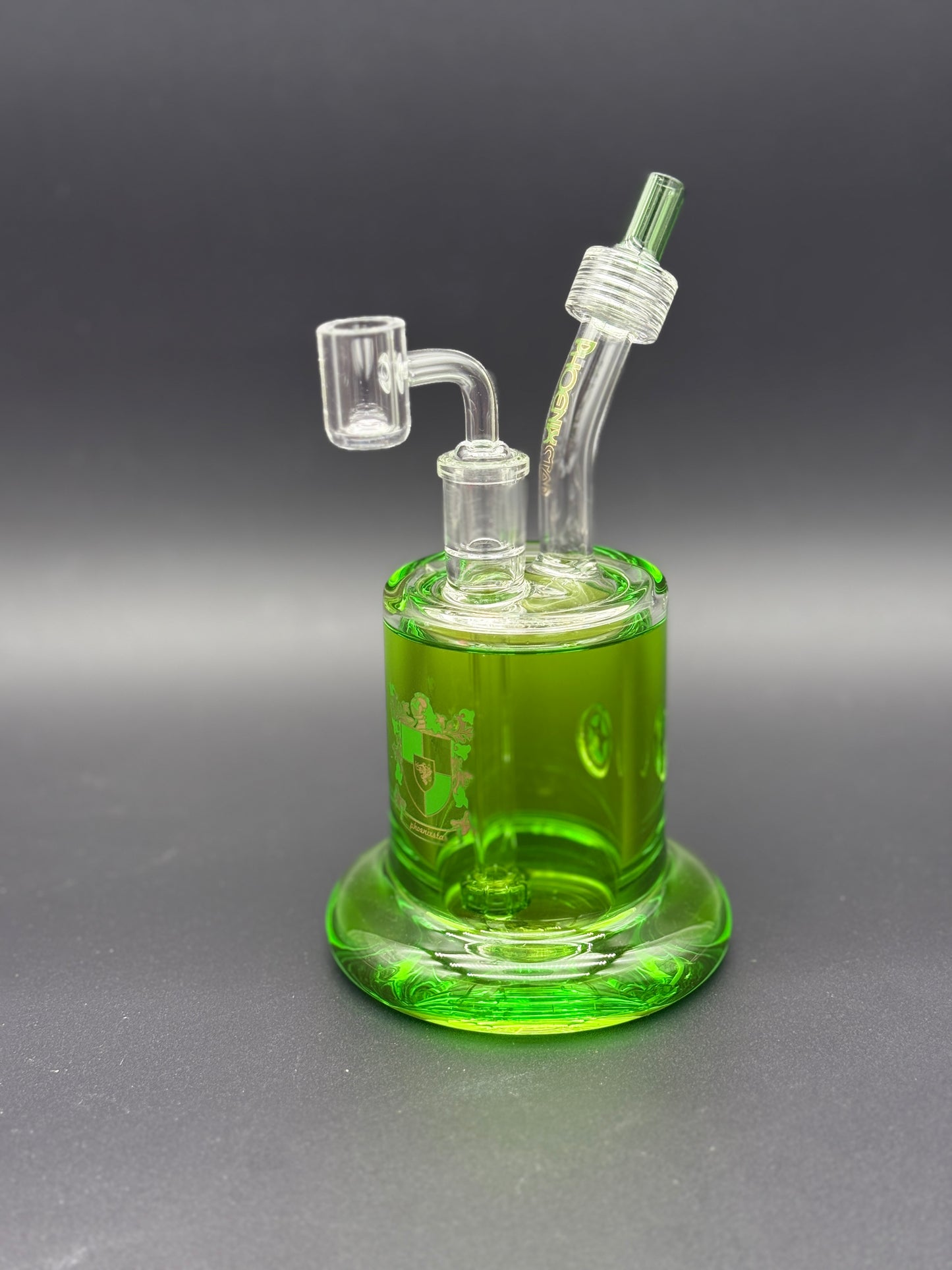 Glycerin Bubbler Dab Rig