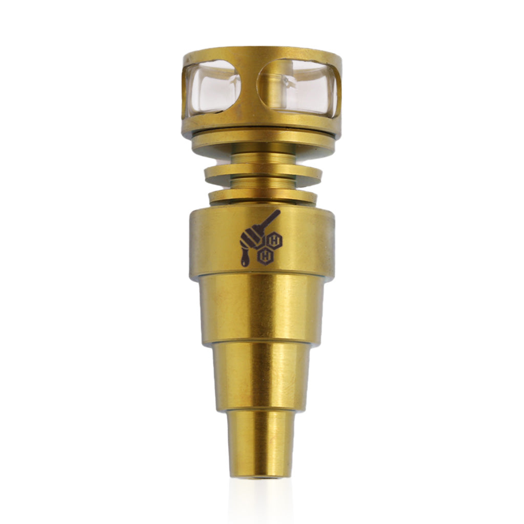 Honeybee Herb Titanium 6 IN 1 Cage Hybrid Dab Dab Nail