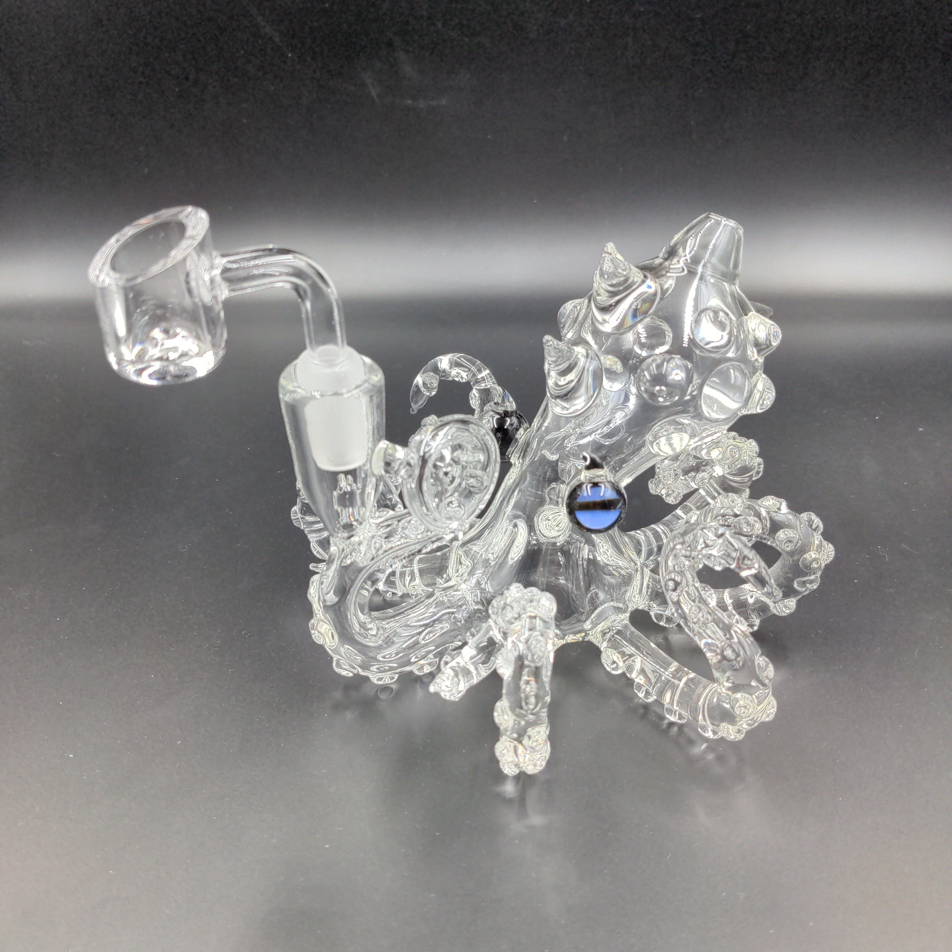 7" Glass Octopus Heady Dab Rig - Avernic Smoke Shop