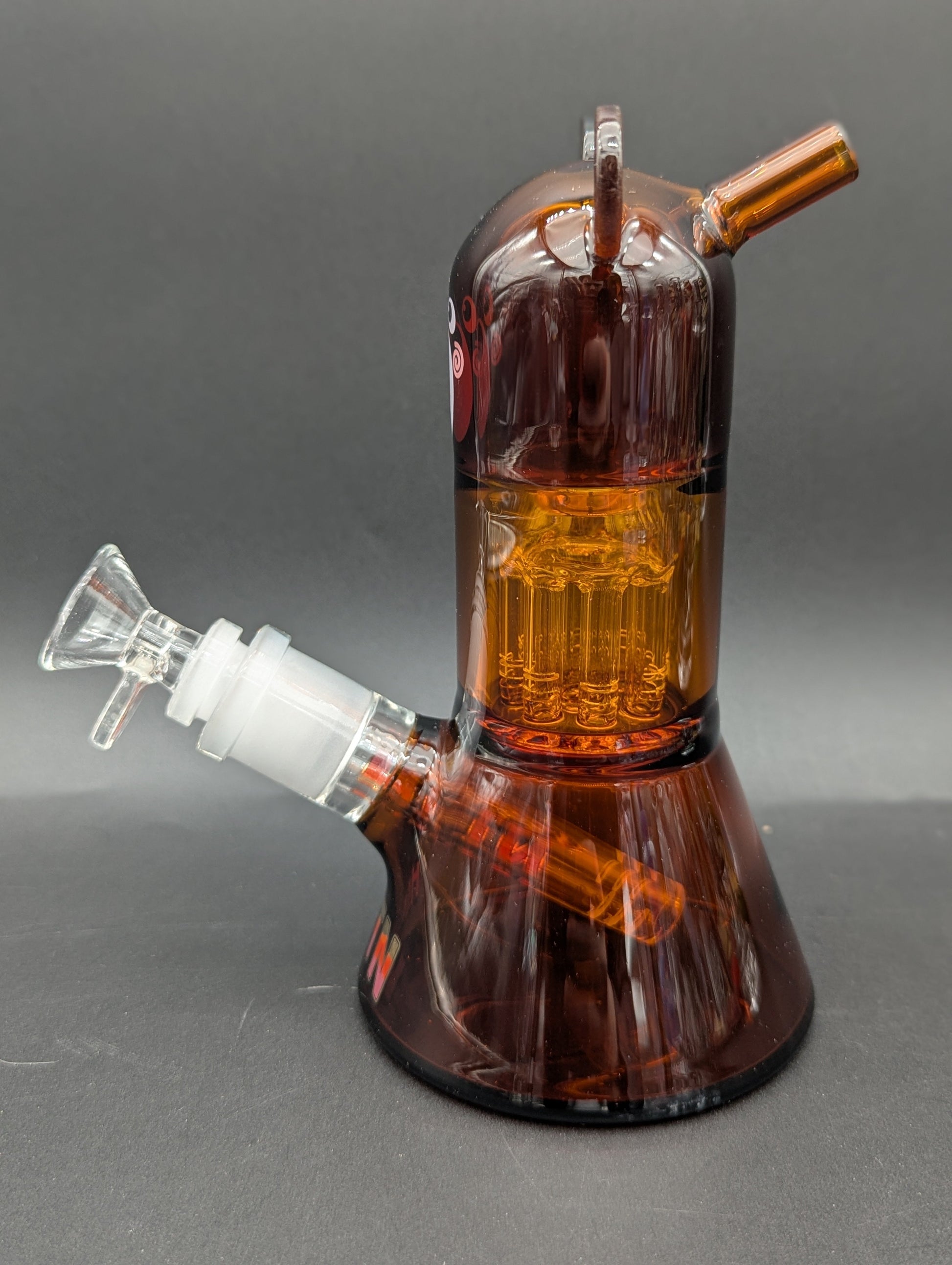 7" Hittn Glass Bear Tree Water Pipe-Avernic Smoke Shop