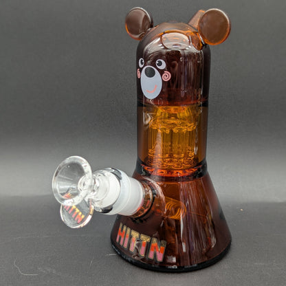 7" Hittn Glass Bear Tree Water Pipe-Avernic Smoke Shop