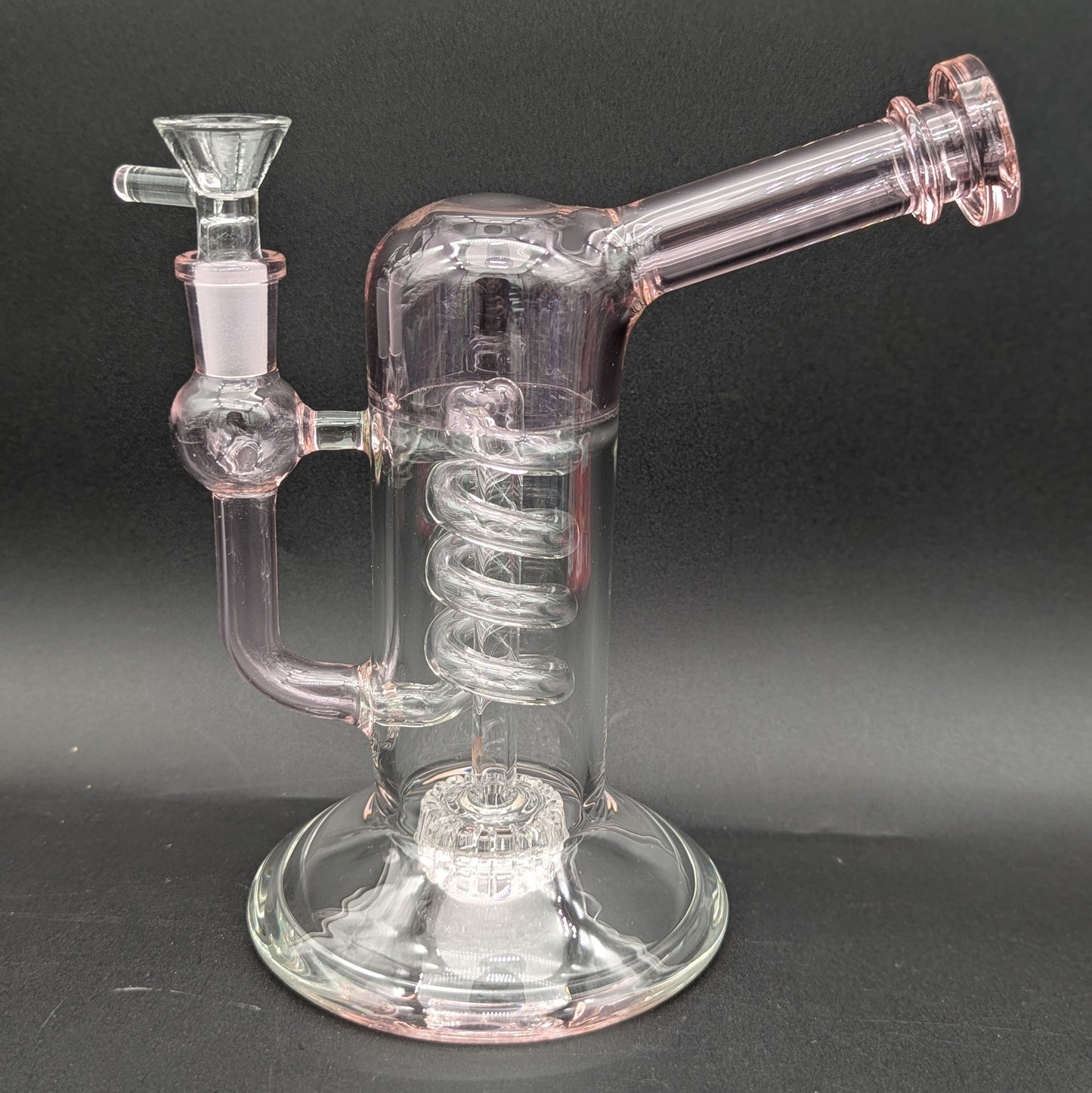 7" Matrix Coil Bent Neck Water Pipe-Avernic Smoke Shop