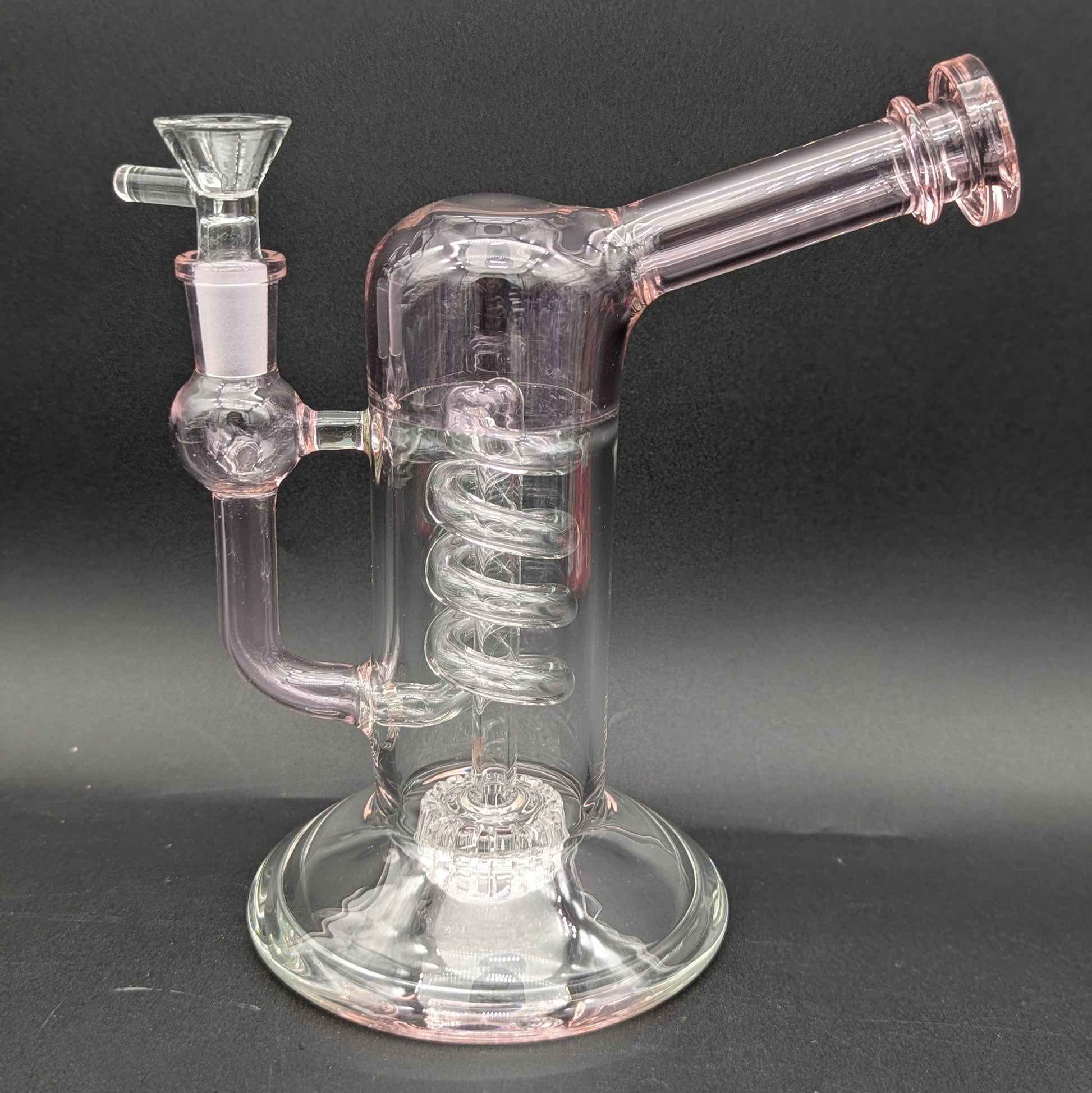 7" Matrix Coil Bent Neck Water Pipe-Avernic Smoke Shop